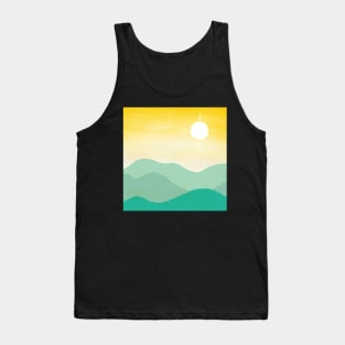 Sun over the Verdant Hills Tank Top